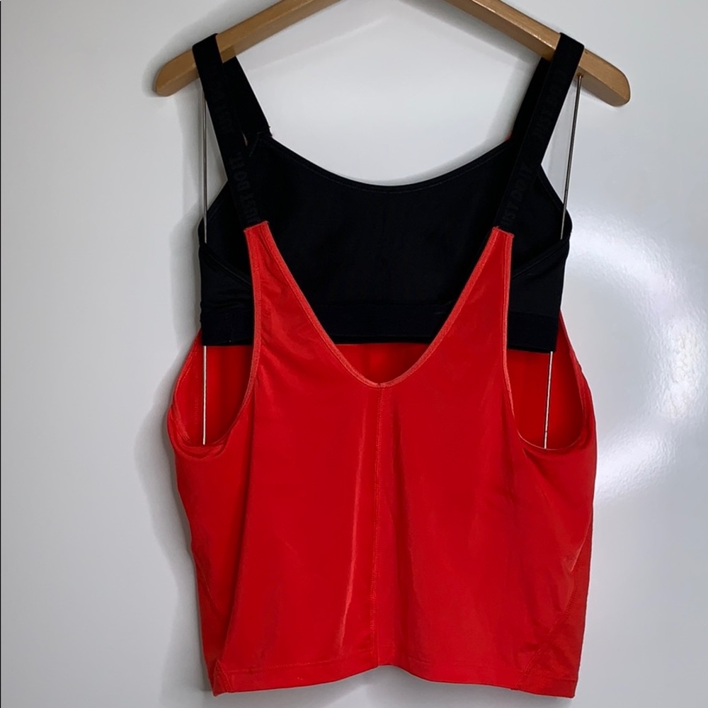 NIKE • Red Dri-Fit Sports Tank Top - Picture 5 of 6
